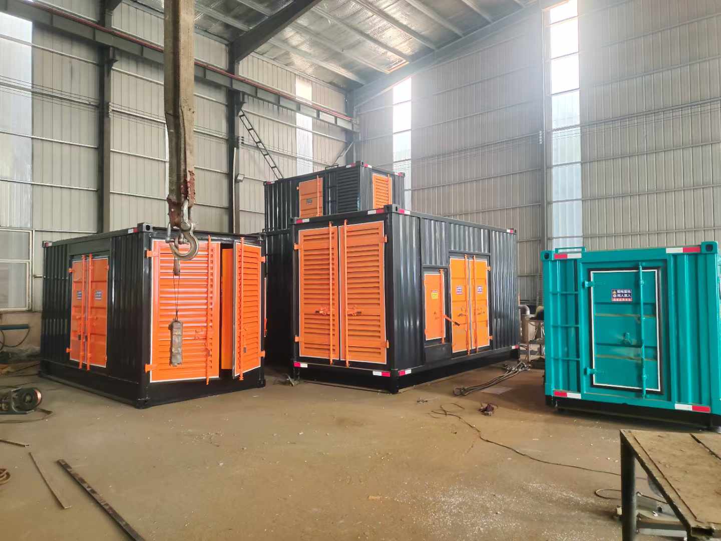 白塔500kw柴油发电机组可以带动多少功率设备？
